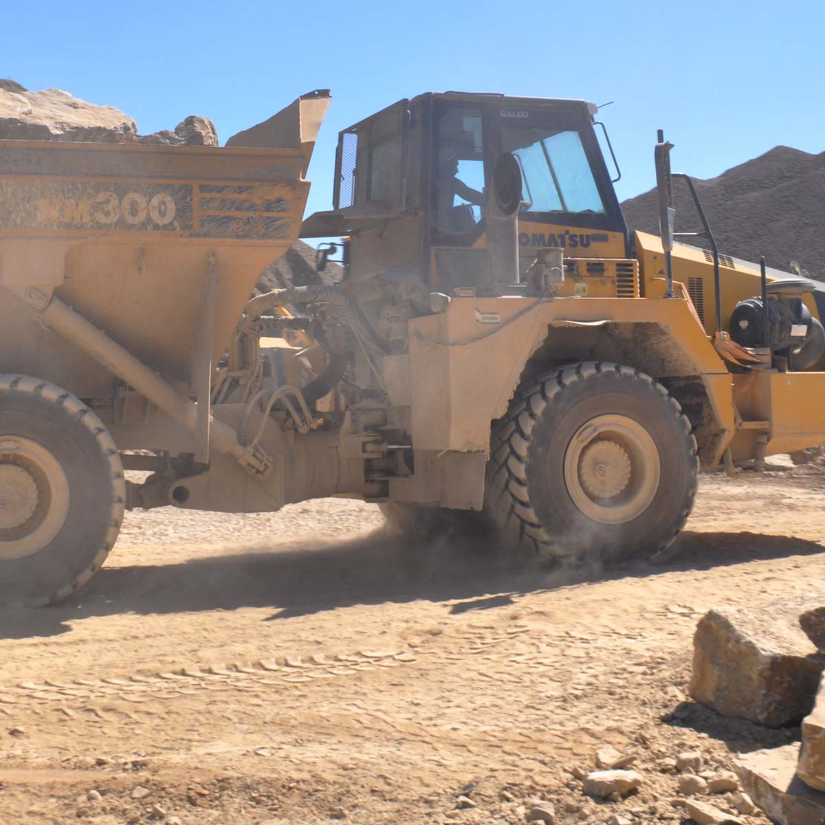 Beispiel Trockenmauer