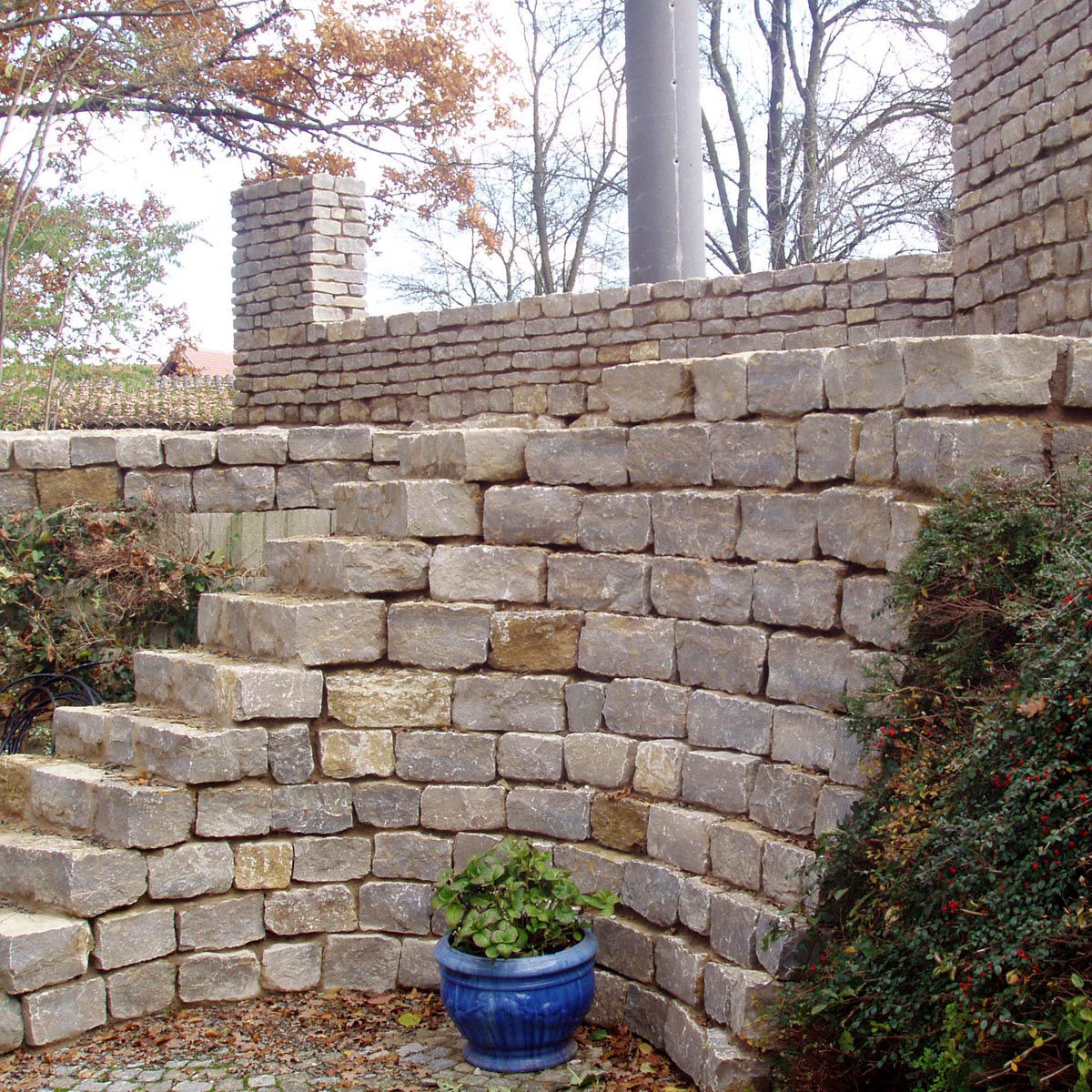 Beispiel Trockenmauer